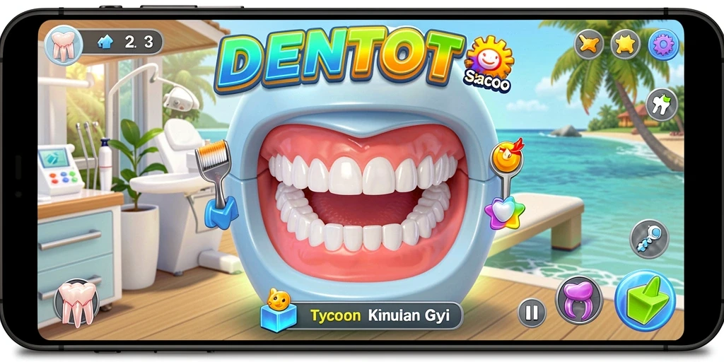 Tampilan gameplay DENTOTO yang menarik dan seru.