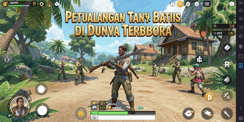 Gameplay <strong>GG999</strong> dalam dunia terbuka yang menakjubkan.