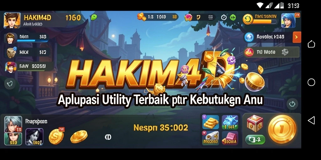 Tampilan antarmuka HAKIM4D yang modern dan fungsional.