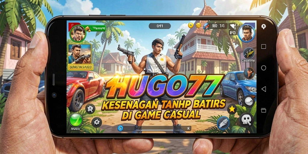 Tampilan gameplay HUGO77 yang mengasyikkan dan penuh warna.